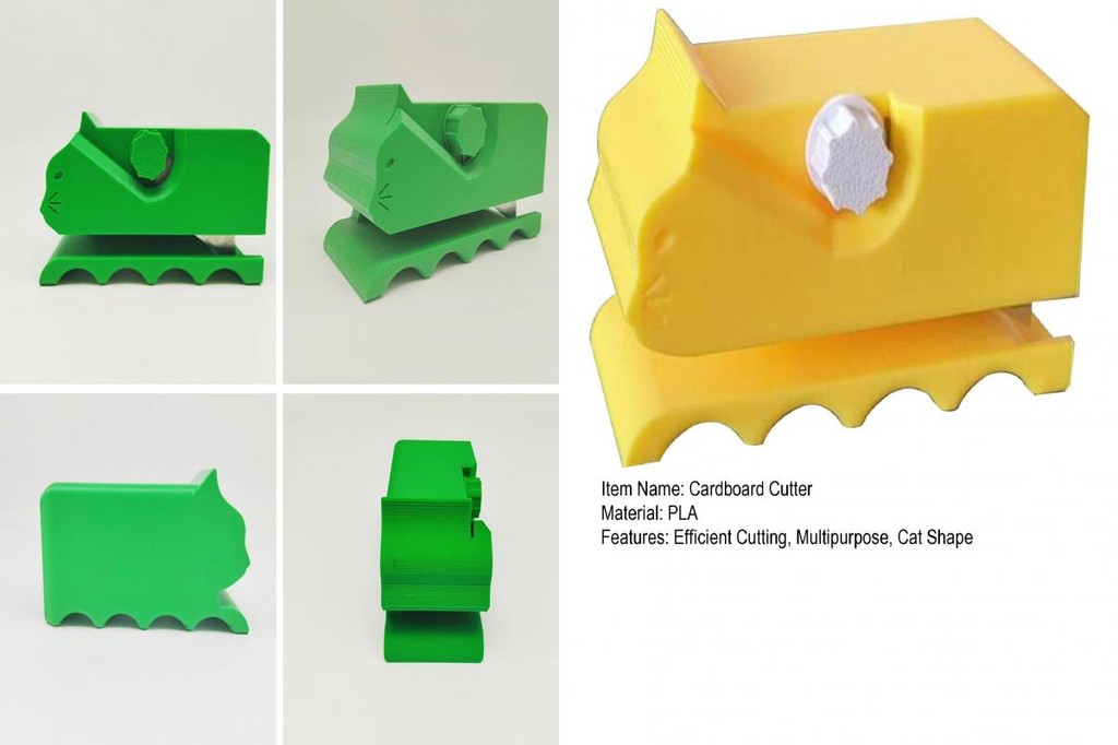 [Sarah] Efficient Cutting Device Cat Shape Cardboard Cutter for Diy Cat ...