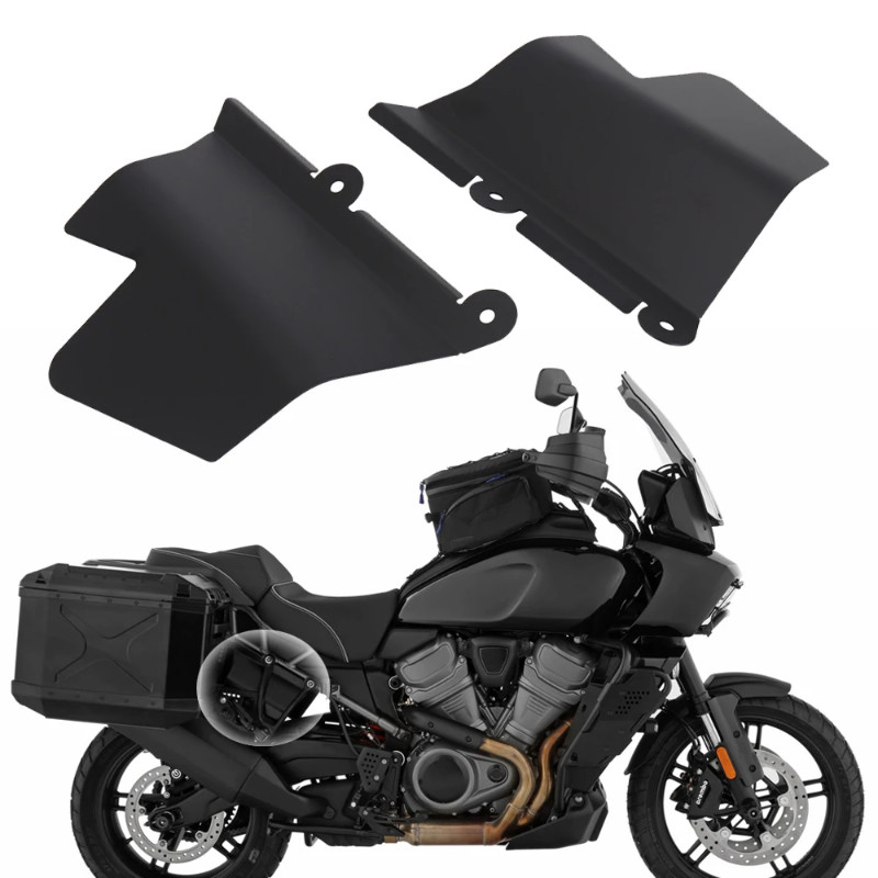 Motorcycle CNC Aluminum Filled Side Panel Kits Rear Seat Passenger ...
