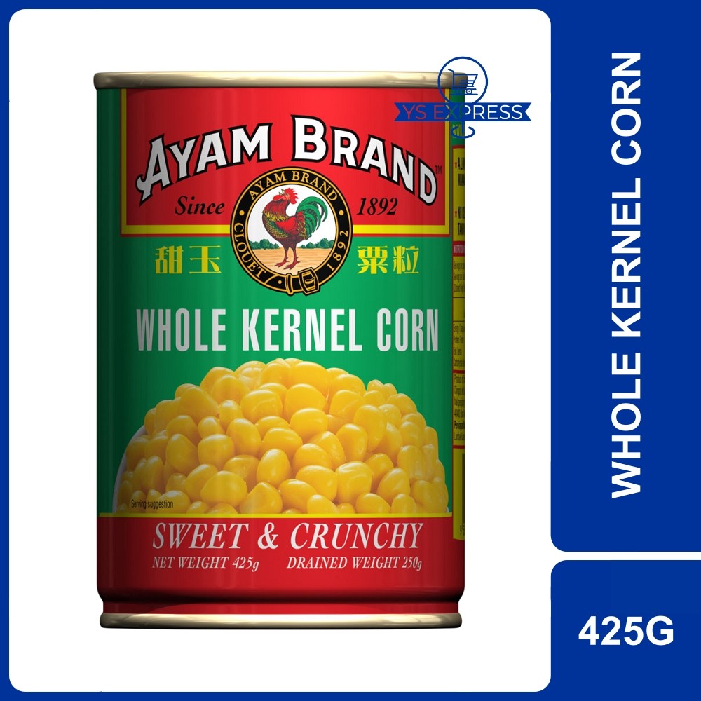 AYAM BRAND Whole Kernel Corn 425G - Jagung Manis | Shopee Malaysia