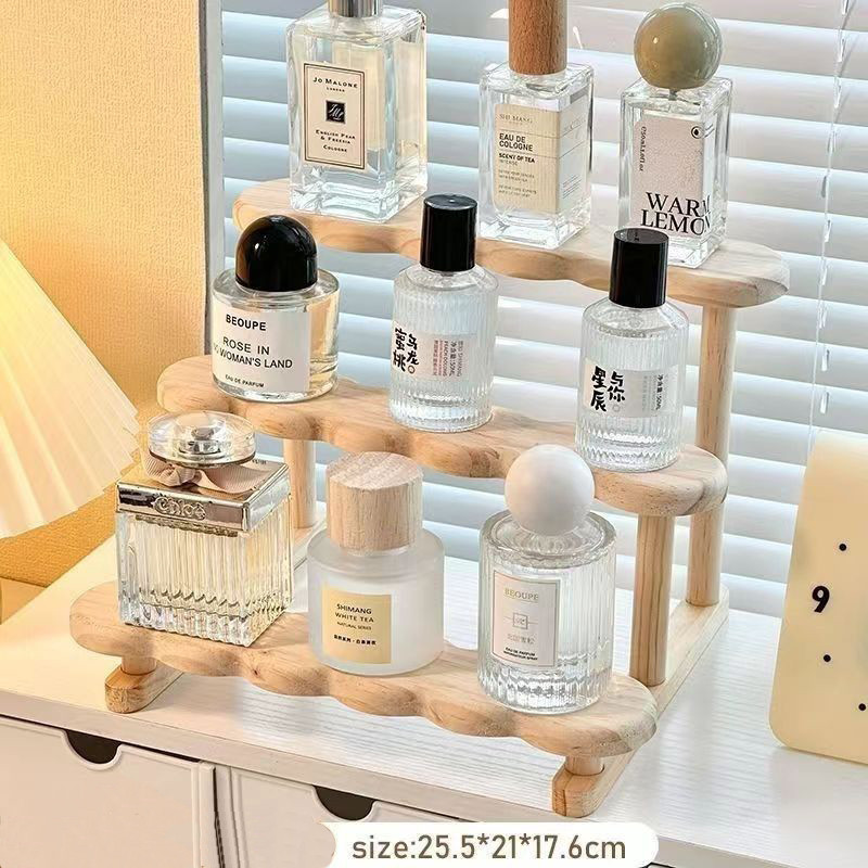 Ramadan Mubarak Wood Figurine Display Stand Shelf Wooden Display Rack ...