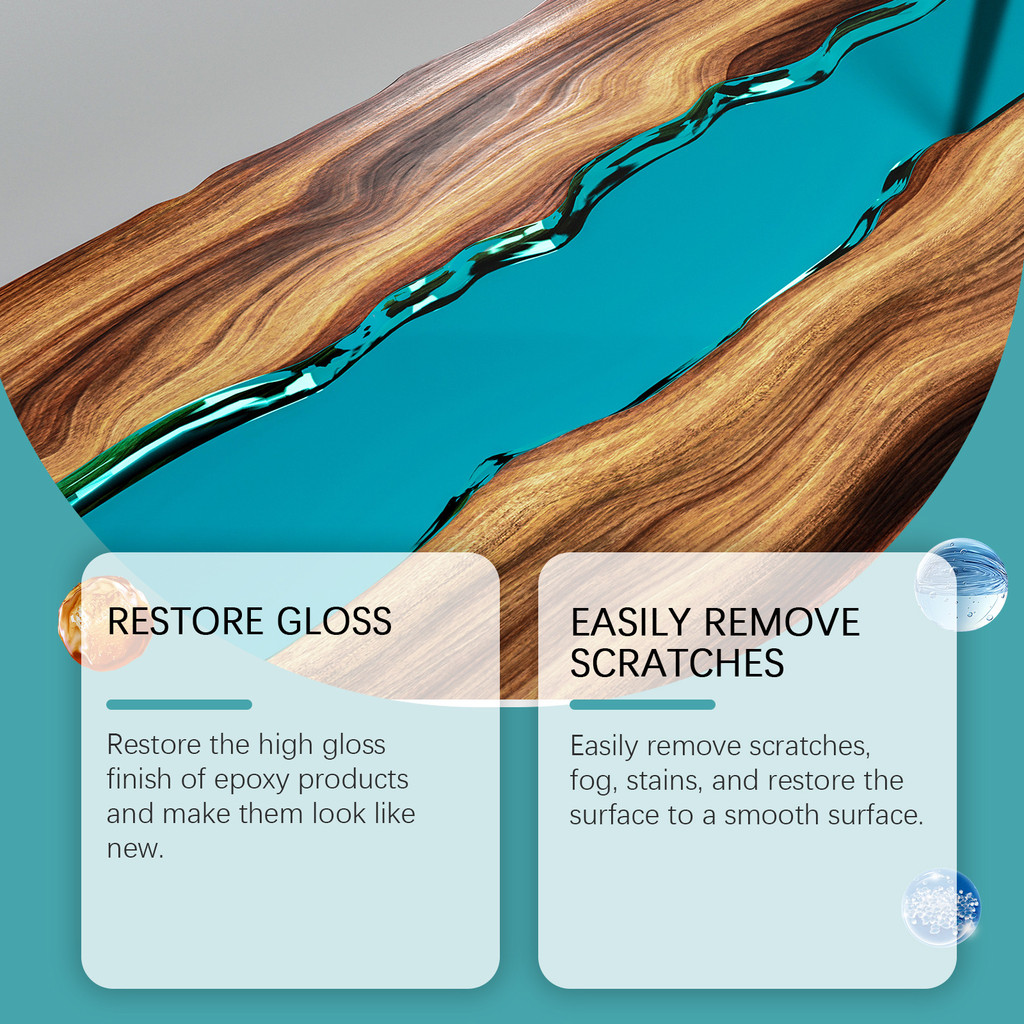 100ml JAKEHOE Epoxy Resin Polish Series Stain Remover Cleaner Scratch ...