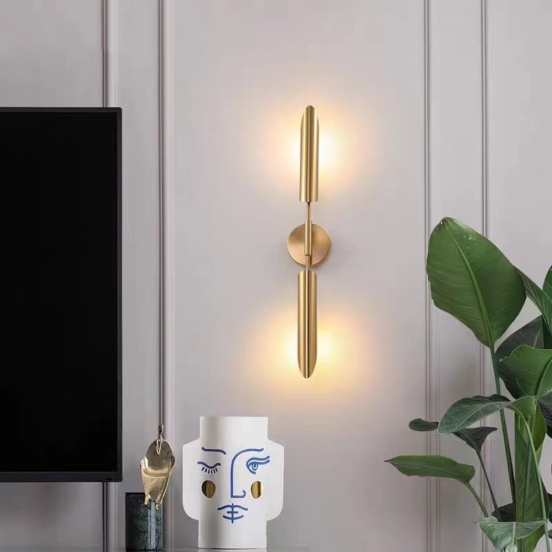 Modern Simple LED Wall Lamp Nordic Bedroom Dining Room Living Room ...