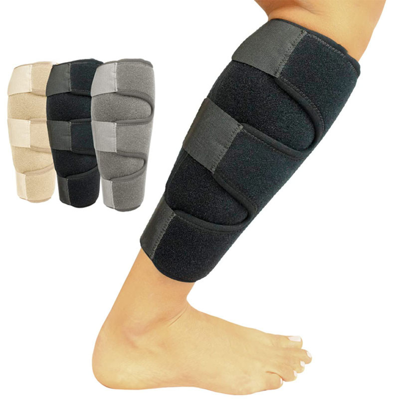 Calf Brace,Adjustable Shin Splint Support,Lower Leg Compression Wrap ...