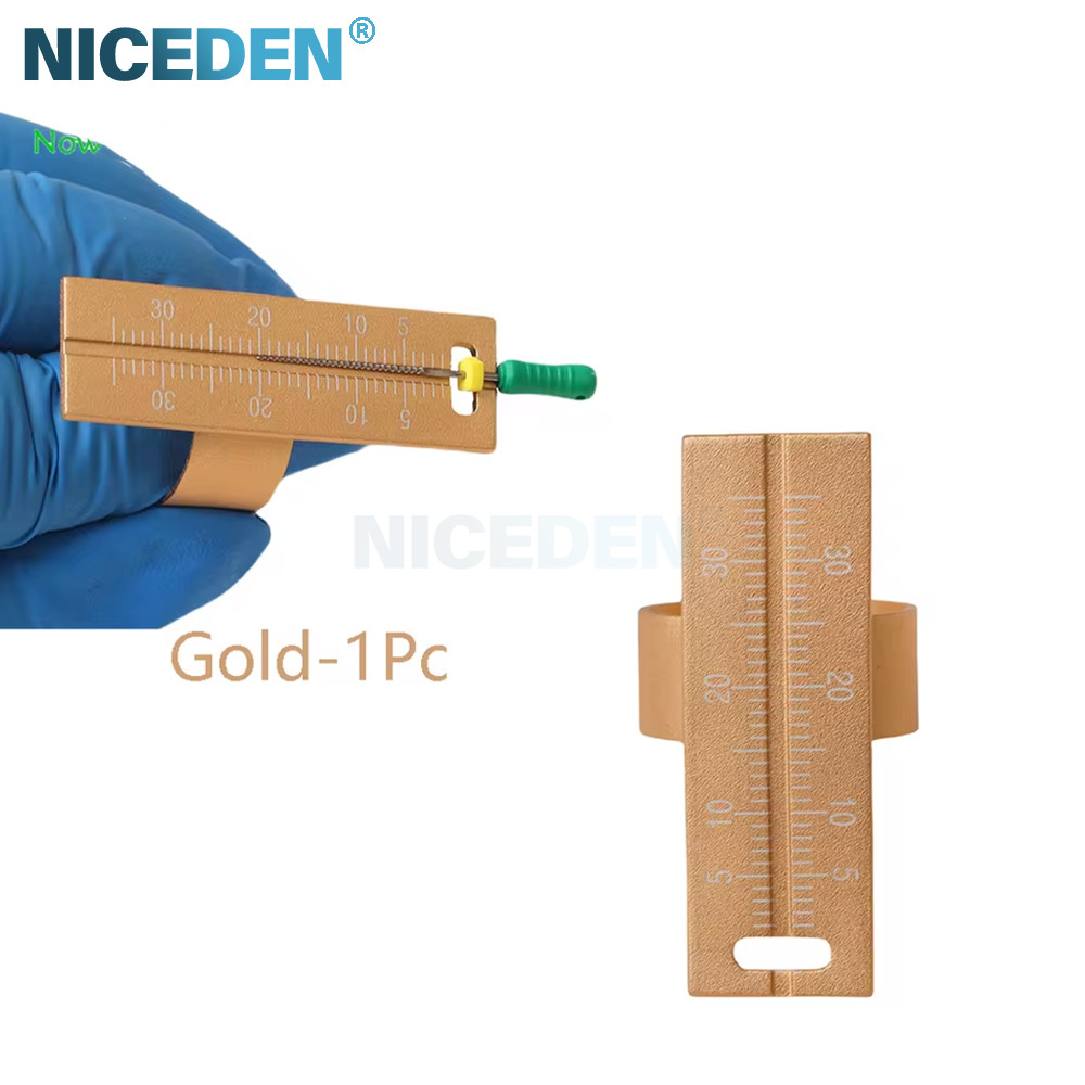 NICEDEN Dental Ruler Aluminum Alloy Instrument Colorful Circular Ruler ...