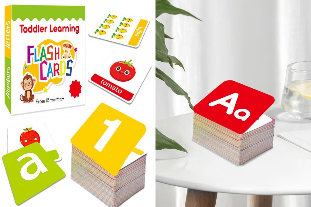 HOMESTEC Toddlers Talking Flash Cards With American Accent & 288 Sight...
