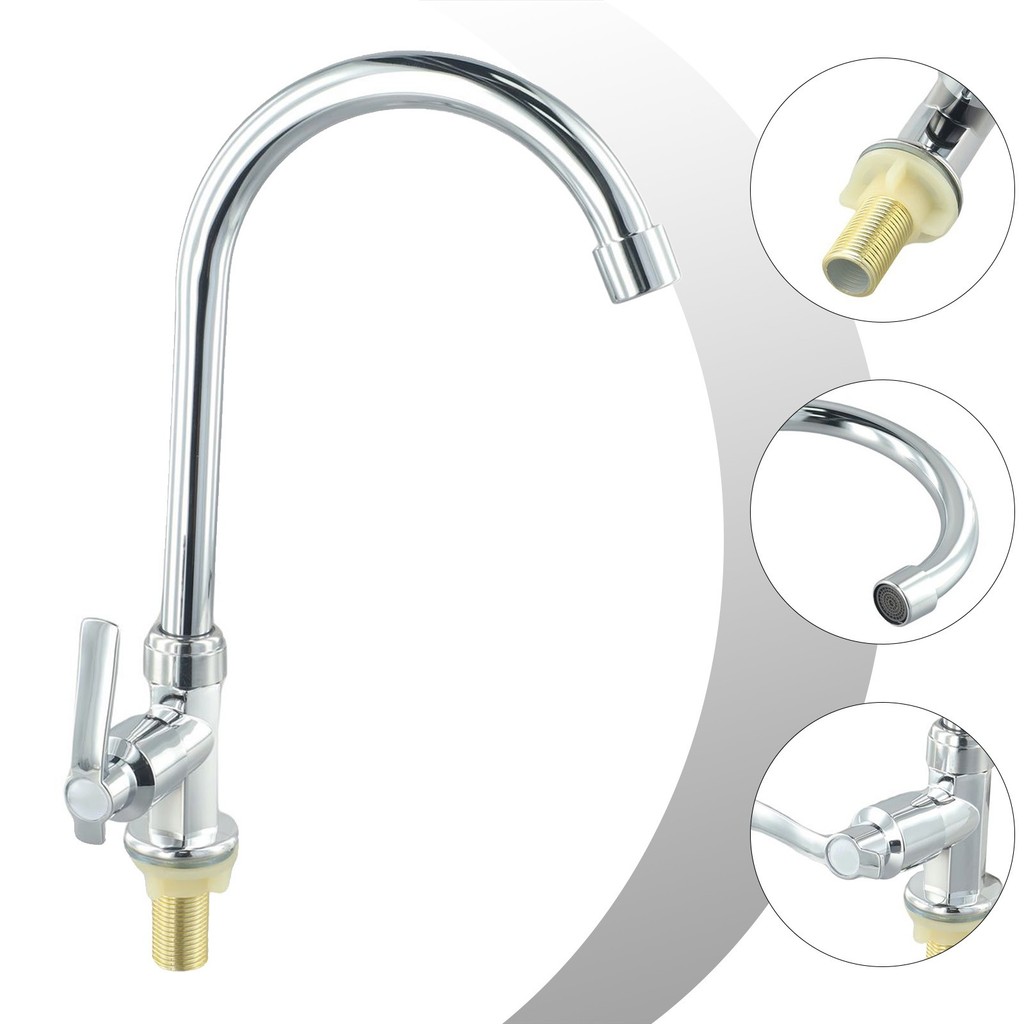 [Super] Sink Cold Taps Faucet Kitchen Sink Faucet Single Lever Hole Tap