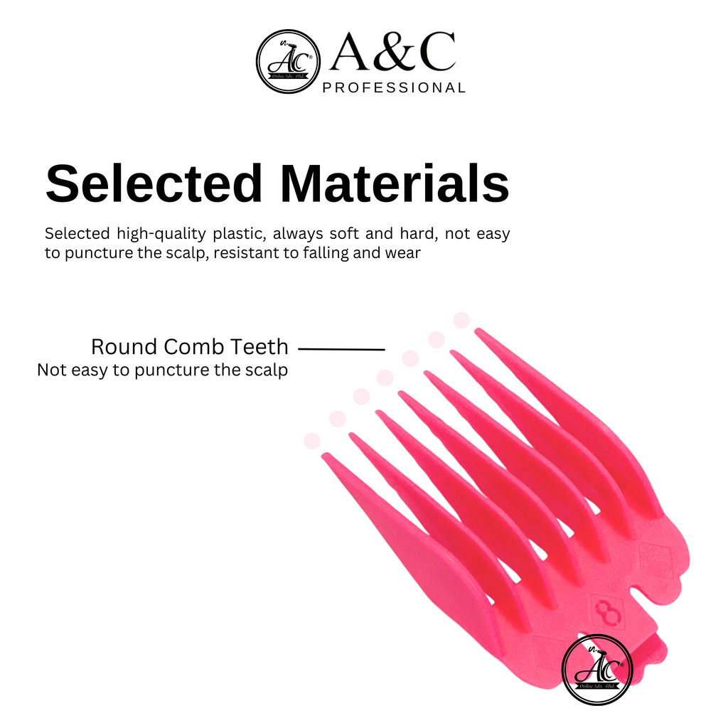10pcs Hair Clipper Guard Attachment Cutting Guide Limit Comb Guide ...