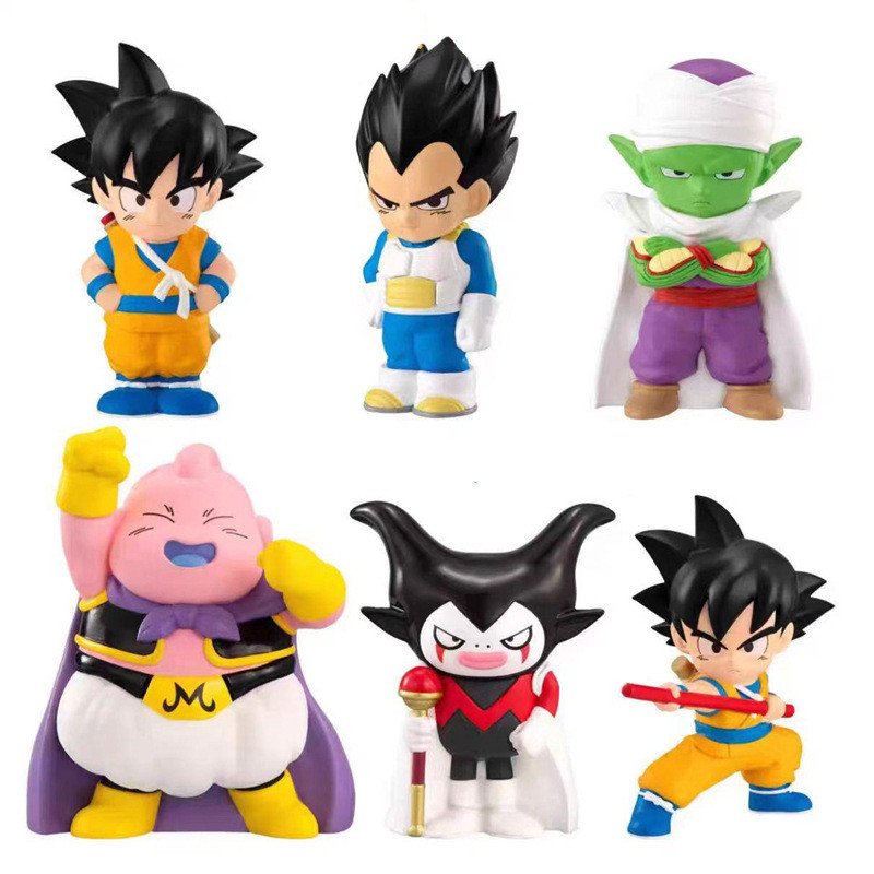 Ball Abs Miniature Figure Set With Gomah And Majin Buu For Characters ...