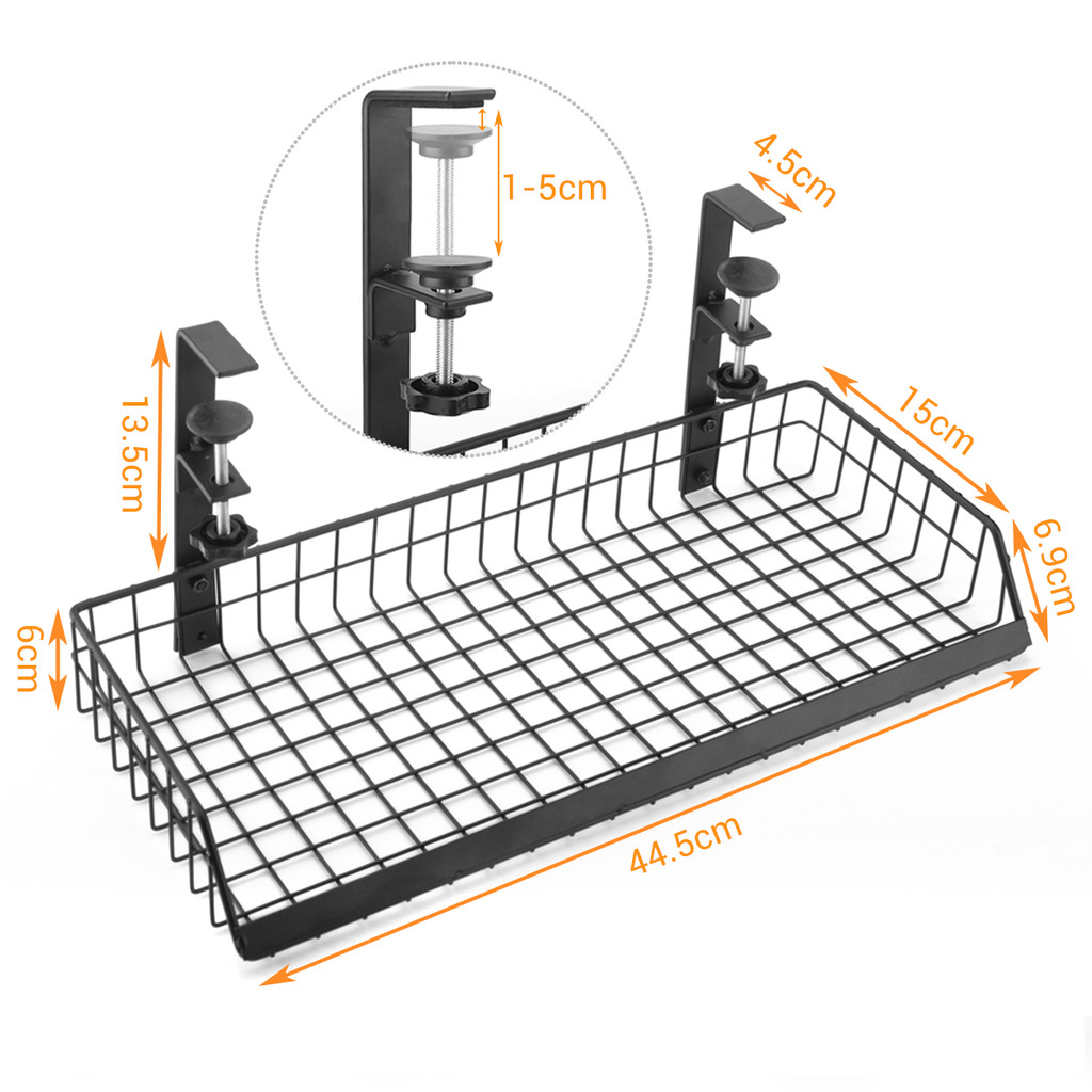 Under Desk Cable Management Wire Organizer Tray Table Pc Cabel Manager ...