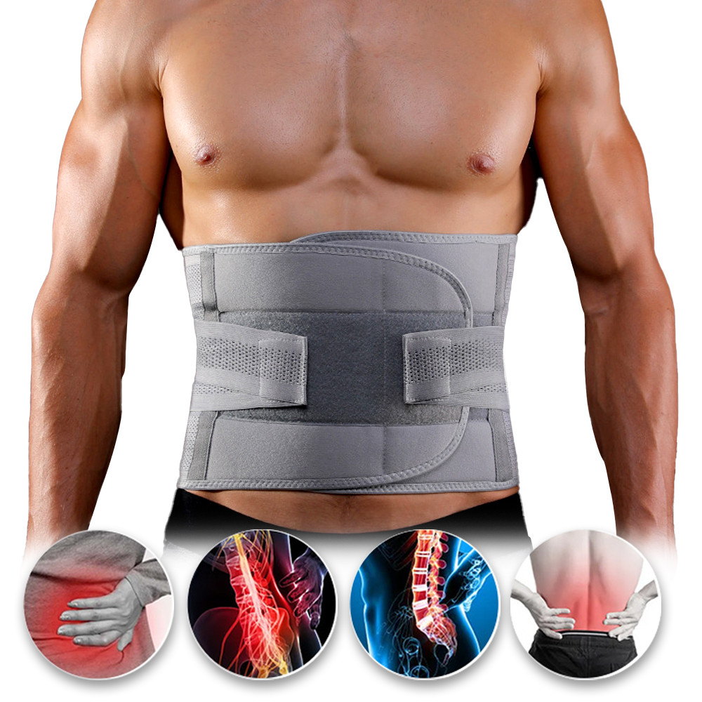 Back Support Lower Back Brace provides Back Pain Relief Lumbar Support
