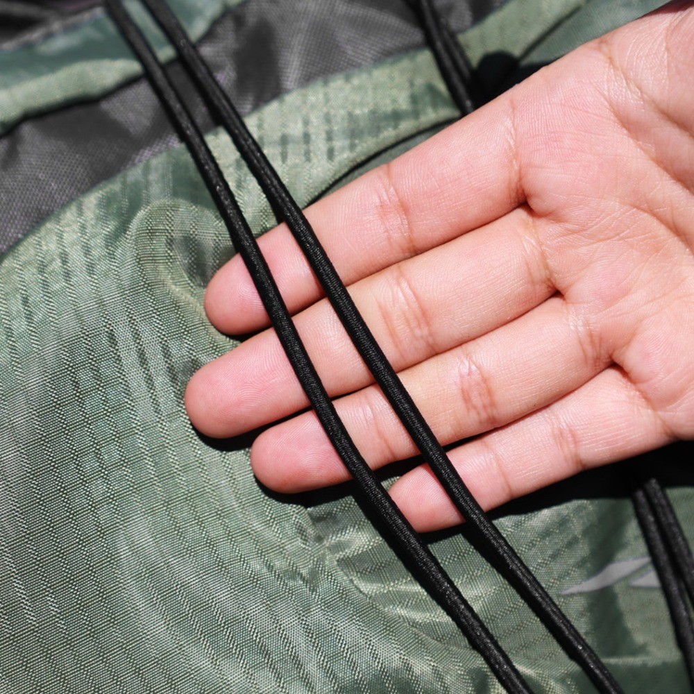 10m Multi-purpose Strong Stretches Elastic Rope Wear-resistant Black ...