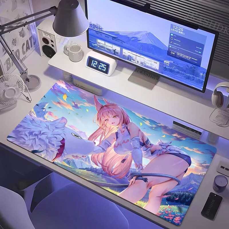 Anime Girl Kawaii Mouse Pad Goddess Of Victory NIKKE Large Mousepad ...