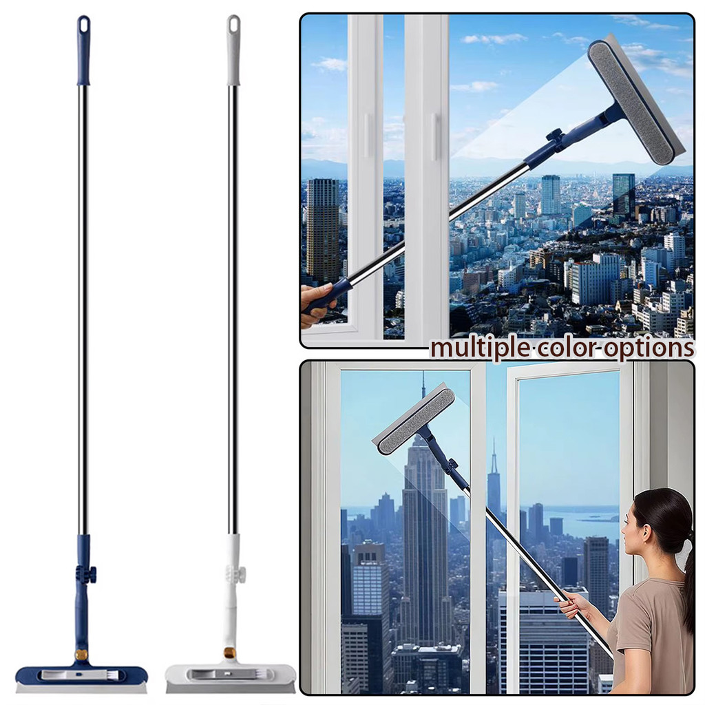 Telescopic Pole 180° Rotating Glass Cleaning Tool For Household High ...