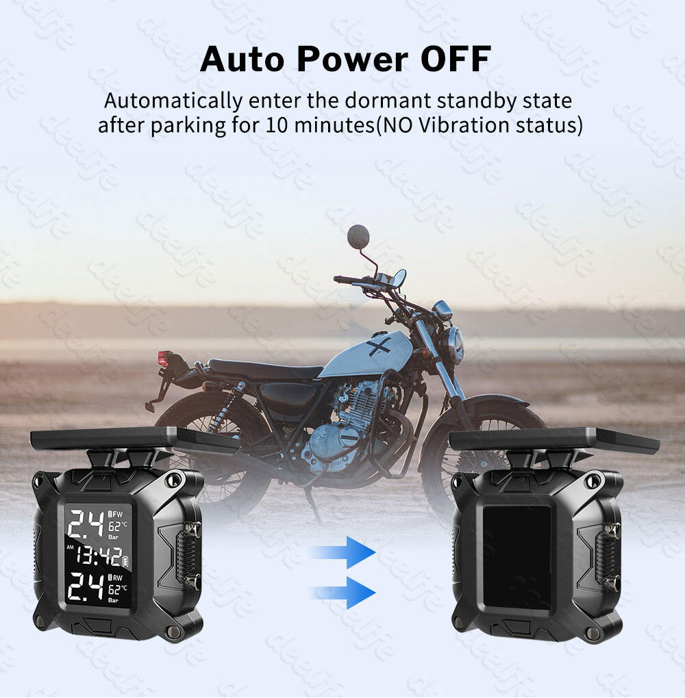 NEW Motorcycle TPMS Motorcycle Tire Pressure Monitoring System with ...