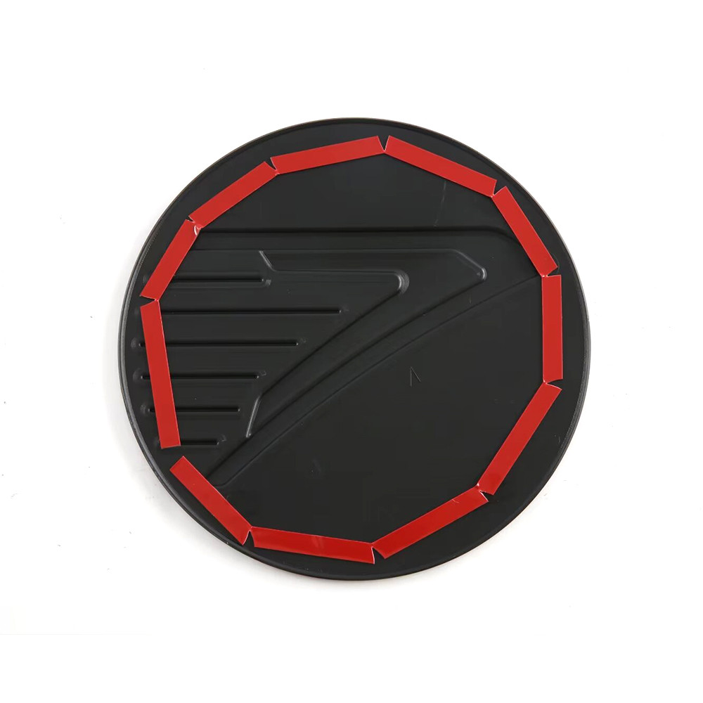 Carbon Fiber Effect Fuel Filler Door Gas Tank Cap Trim Sticker For 2021 ...