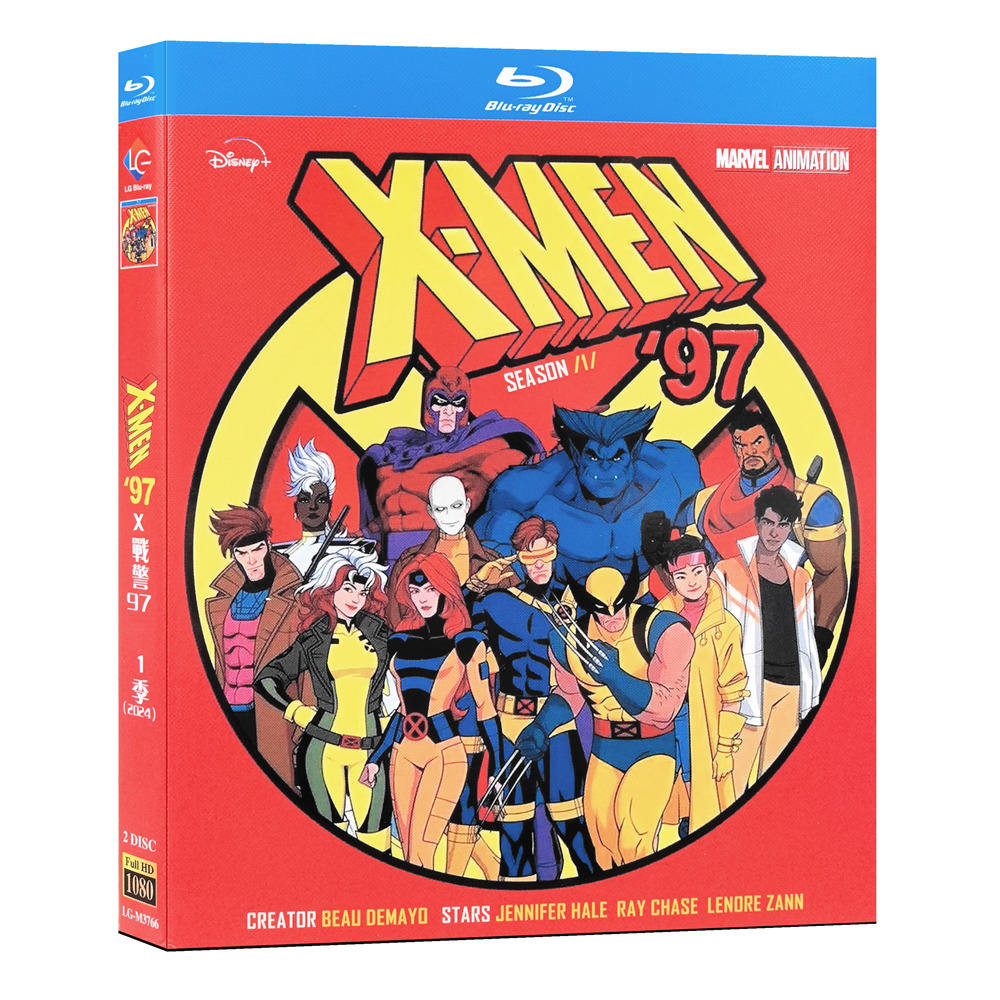 Bluray Ultra HD Animation TV Drama XMen 97 Cartoon 110 Complete