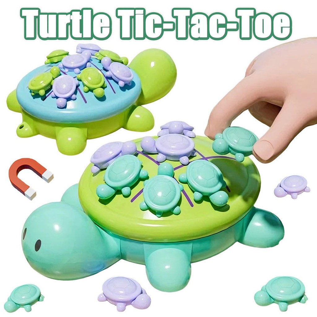 🔥Ship 24H🔥 Magnetic Chess Turtle Tic Tac Toe Board Game Montessori Toys  IQ Game Family Game Portable Magnetic Educational Toys For Kids Gifts 磁力乌龟井字棋  益智游戏 | Shopee Malaysia