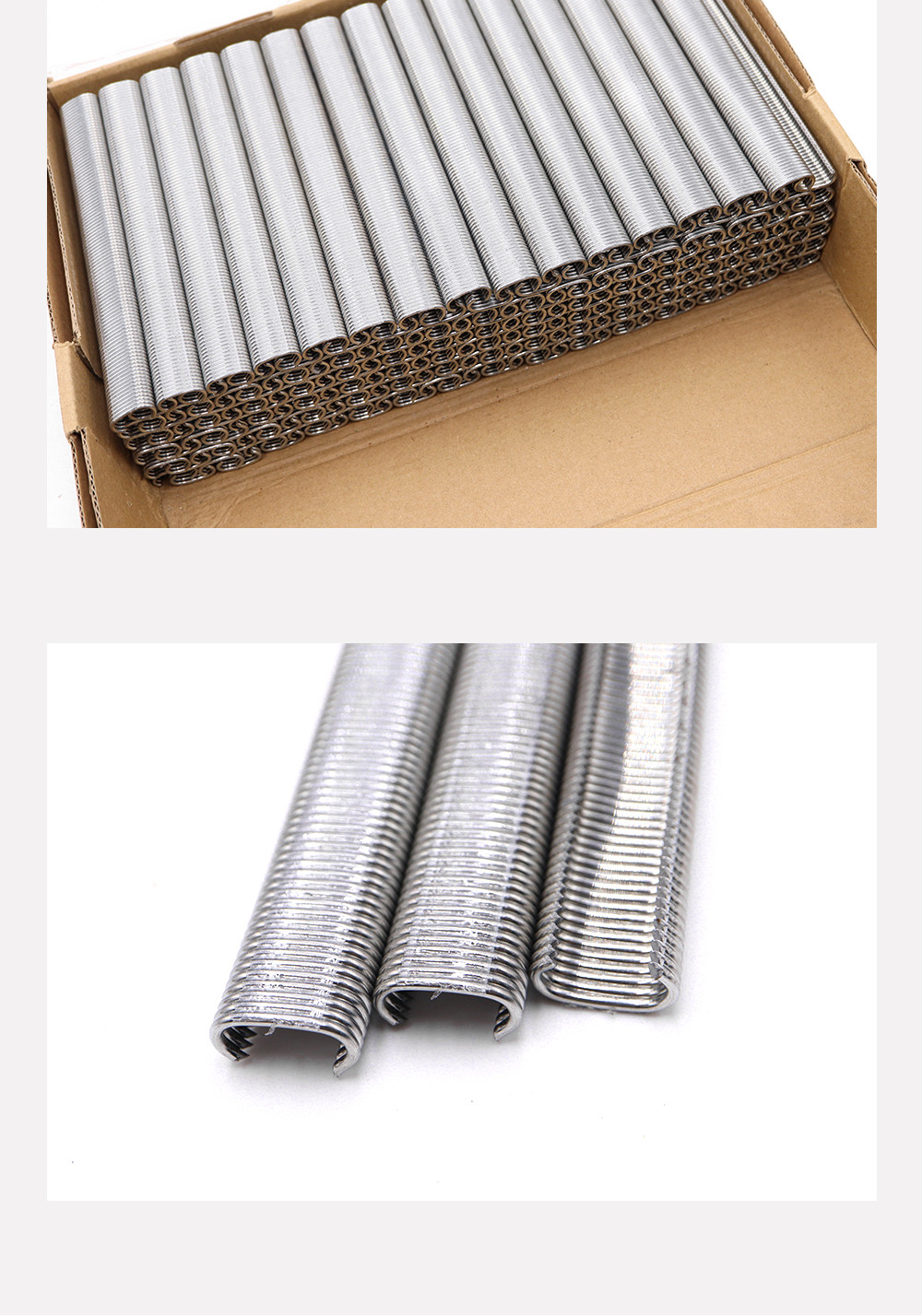 10000pcs C Type Ring Nails Galvanized Material C17 C24 Poultry Cage Hog ...