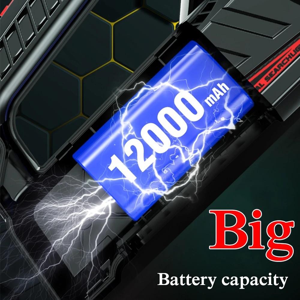 Most Powerful LED Searchlight Long Range Rechargeable Work Light ...