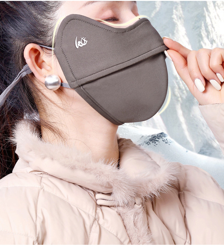 5D Thickened 】 Authentic UV resistant Mask UPF 50+Autumn/Winter Pattern ...