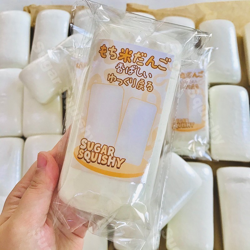 Sugar Squishy Rice Cake Bar Slow Rising Squishy | Shopee Malaysia