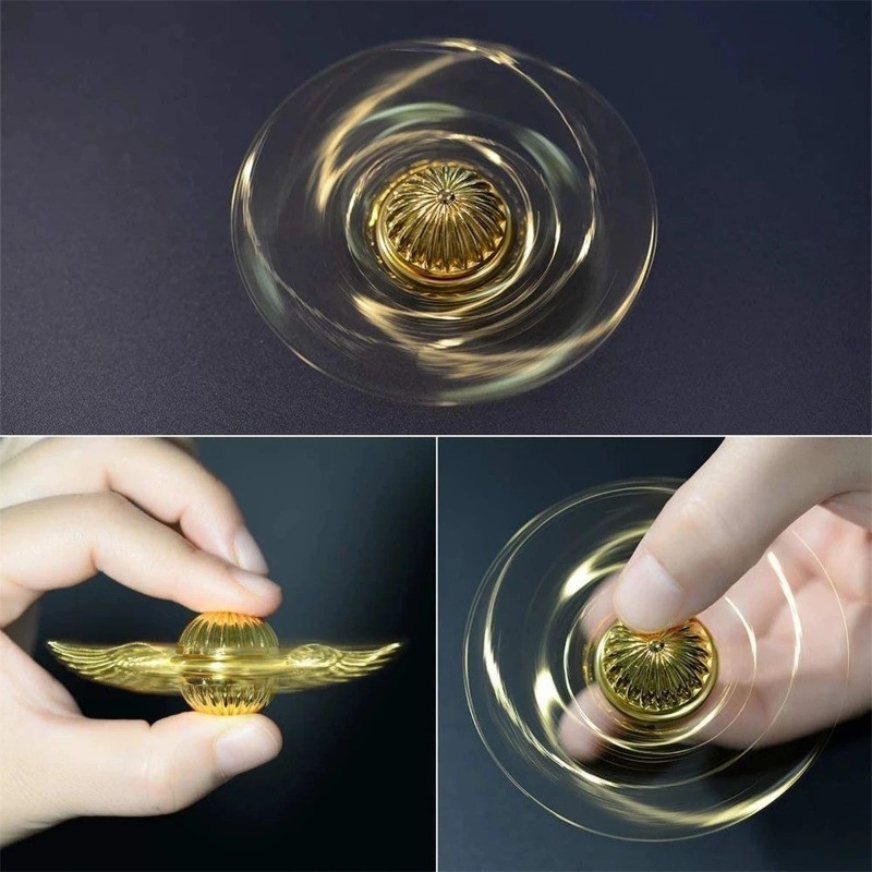 Golden Snitch Cupid Fidget Spinner Antistress Hand Rotation Toys ...