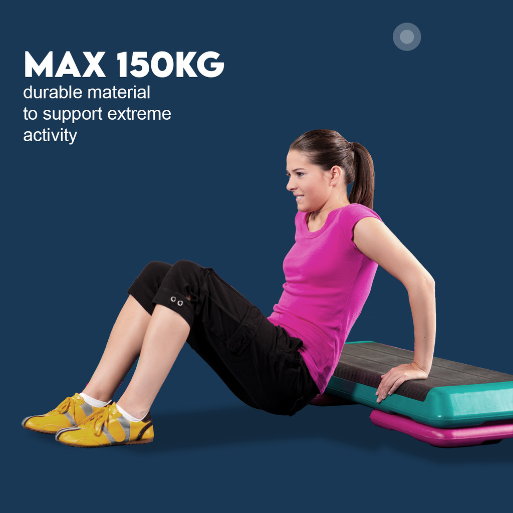 Vigor Fitness Professional Aerobic Stepper Exercise Fitness Stepboard ...