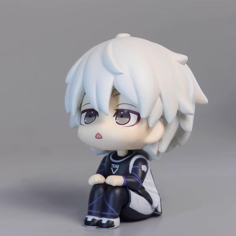 Zhongkaihua Blue Lock Figurine Chigiri Hyoma & Nagi Seishiro 10 cm Modèle animé Ordinateur Bureau Décoration Cadeau Zhongkaihua Blue Lock Figurine Chigiri Hyoma & Nagi Seishiro 10 cm Modèle animé Ordinateur Bureau Décoration Cadeau