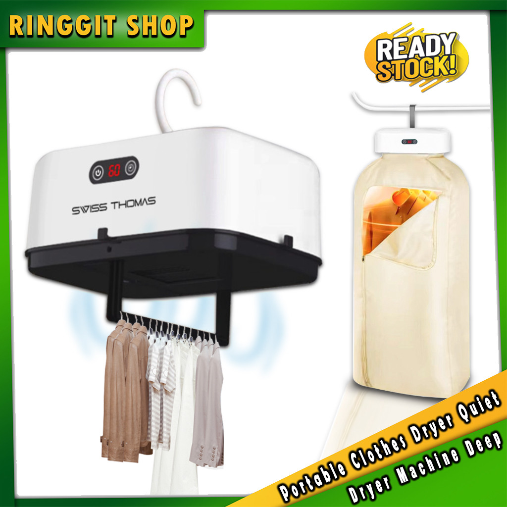 Ringgit Shop Portable Clothes Dryer Cloth Dryer Quiet Dryer Machine ...