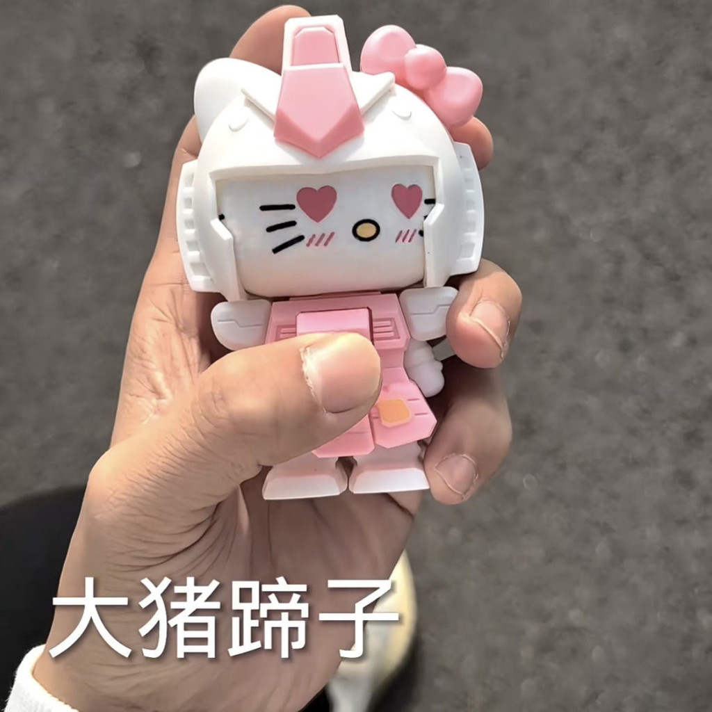 Xiaohongshu Same Style Face-changing Mecha hello kitty Doll ...