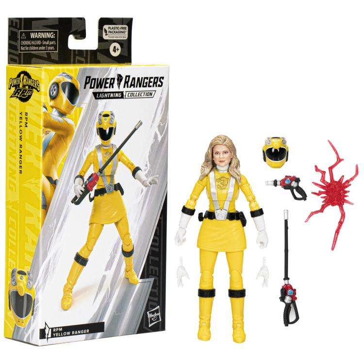 Hasbro Power Rangers RPM Yellow Female Ranger 6 Inches | Shopee Malaysia