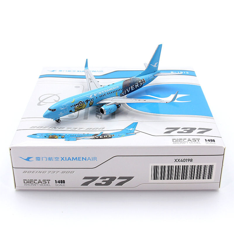 JC Wings XX40198 Xiamen Airlines Boeing B737-800 B-1913 Passenger ...