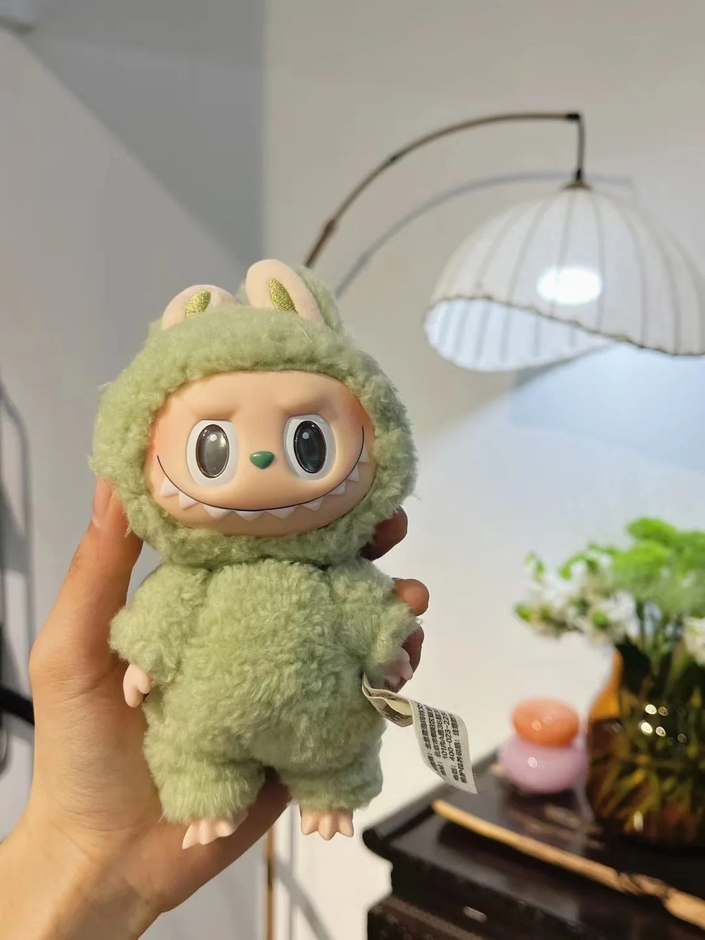 Labubu Keychain Matching Exciting Macaron Series Blind Box Plush Labubu ...