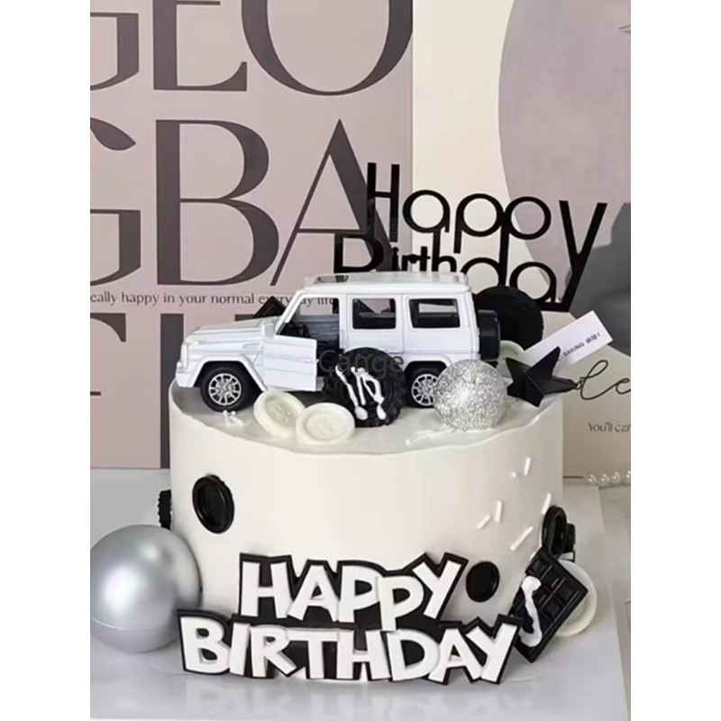 Car model cake decoration accessories Car sports car off-road vehicle ...