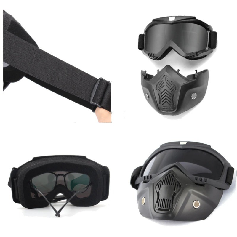 Full Face Tactical Mask Kids Gel Soft EVA Paint Ball Airsoft CS Go Toys ...