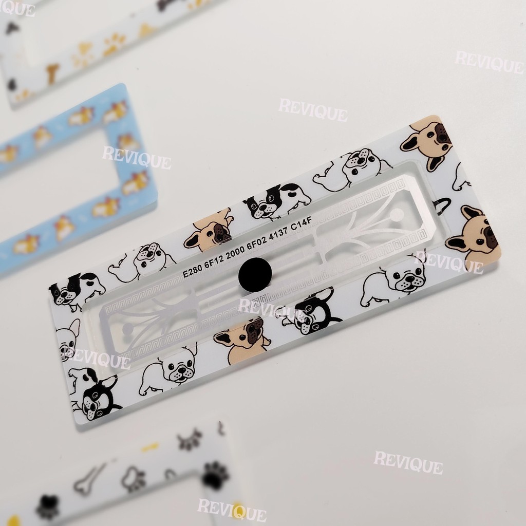 Universal Sticker RFID TNG Cute Dog Theme (For Car Access, Condominium ...