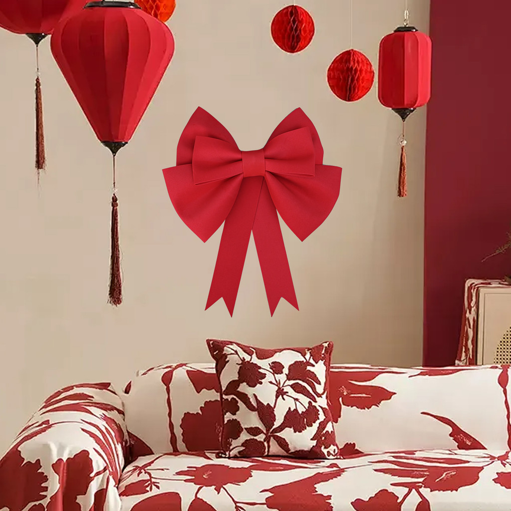 DIY Large EVA Red Bow Home Decoration - Giant Bow Christmas Tree ...