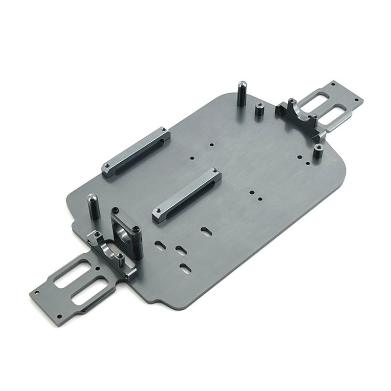 Pièce Barre Pare-chocs Avant A969-03 – Pour RC 1/18 A949 A959 A969 A979 – Matériau Composite Argent