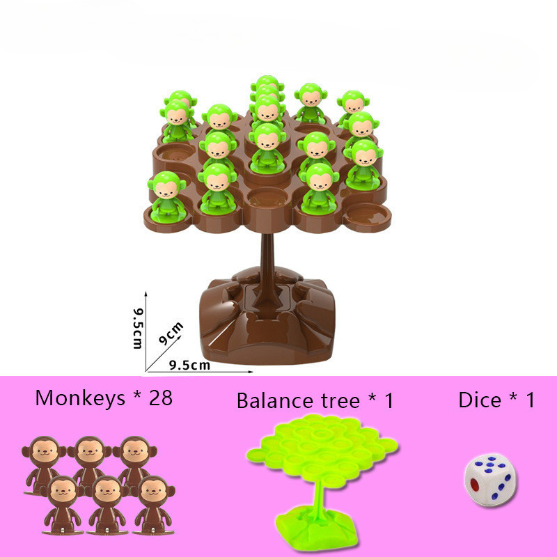 Monkey Balance Tree Desktop Game Party Activity Friends Family ...