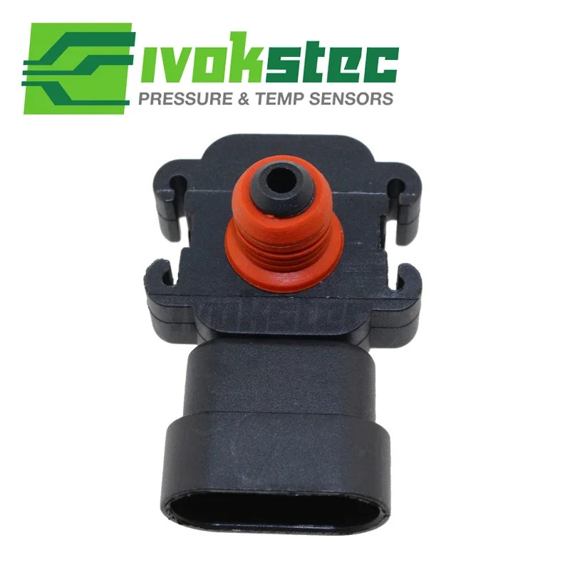 100% Test 1 Bar Manifold Absolute Pressure MAP Sensor For Hummer H2 H3 ...