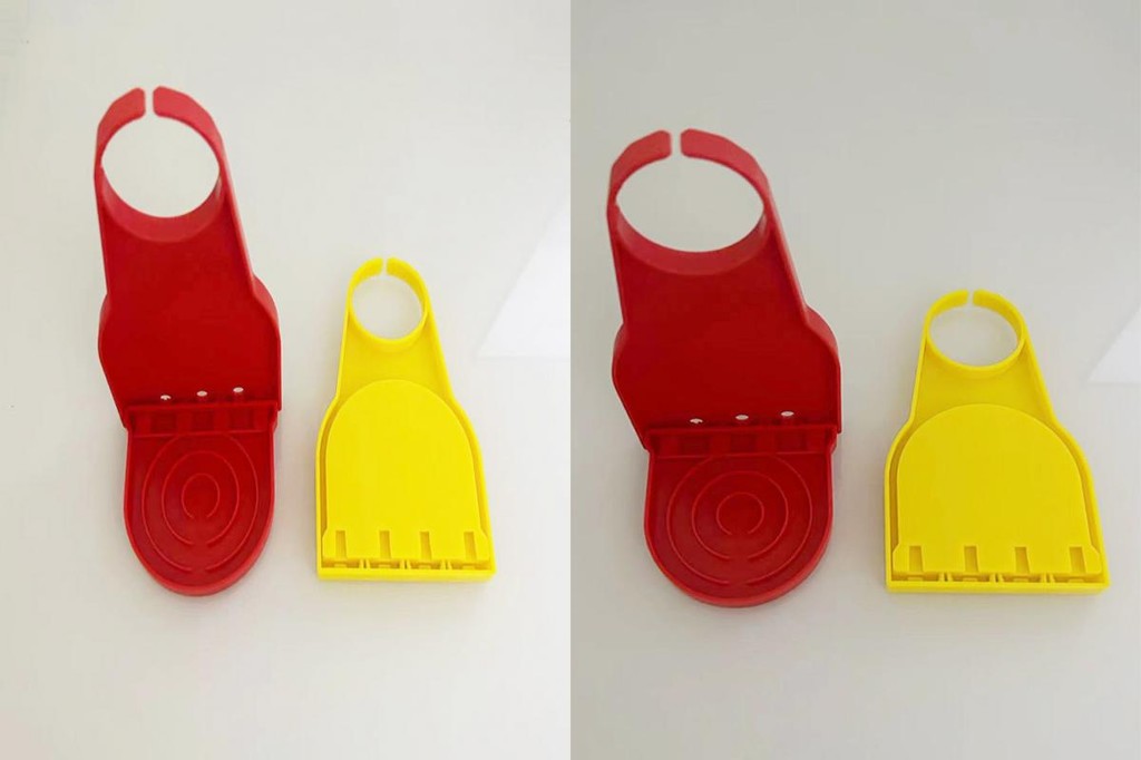 Lahtialu Detergent Dispenser Rack Detergent Bottle Holder Foldable ...