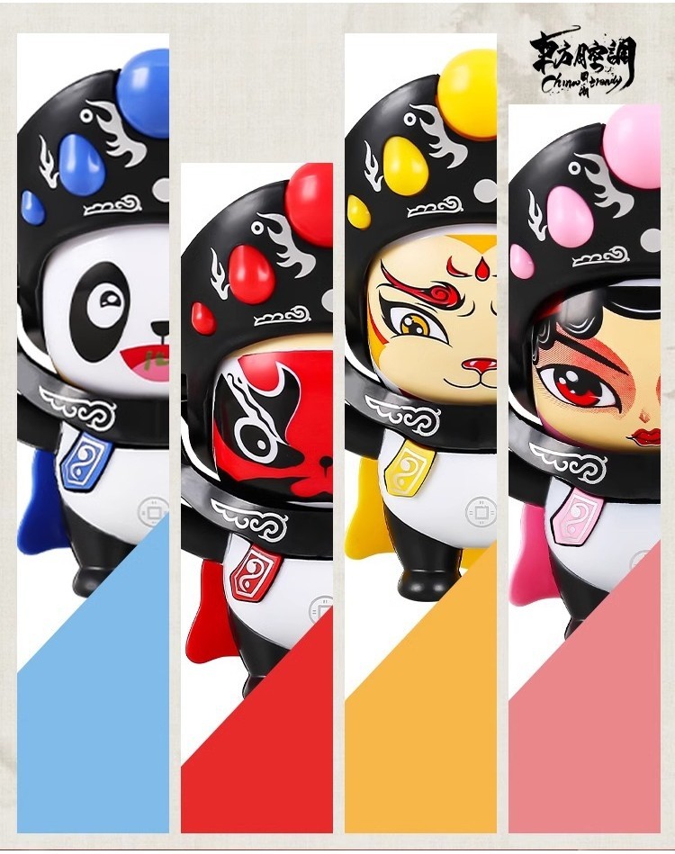 Sichuan Opera Face Changing Doll 5 Facial Chinese Style Cute Panda Toy ...