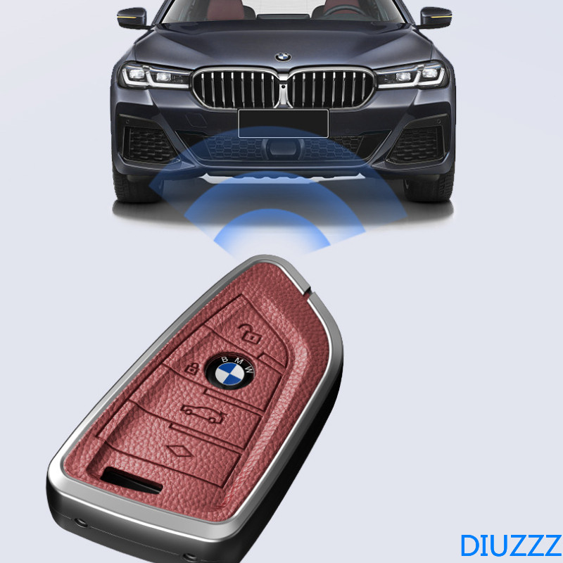 Metal Car Key Case Cover Shell Fob For BMW F30 F31 F10 F20 F32 F34 F21 ...