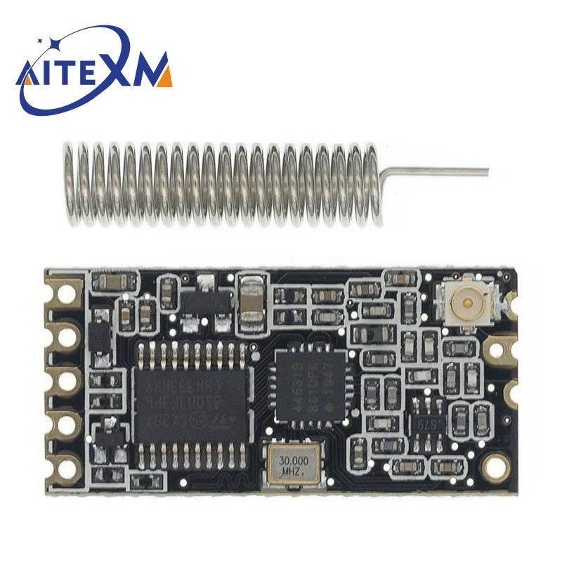 HC-12 433Mhz SI4438 Wireless Serial Port Module 1000m With Antenna New ...