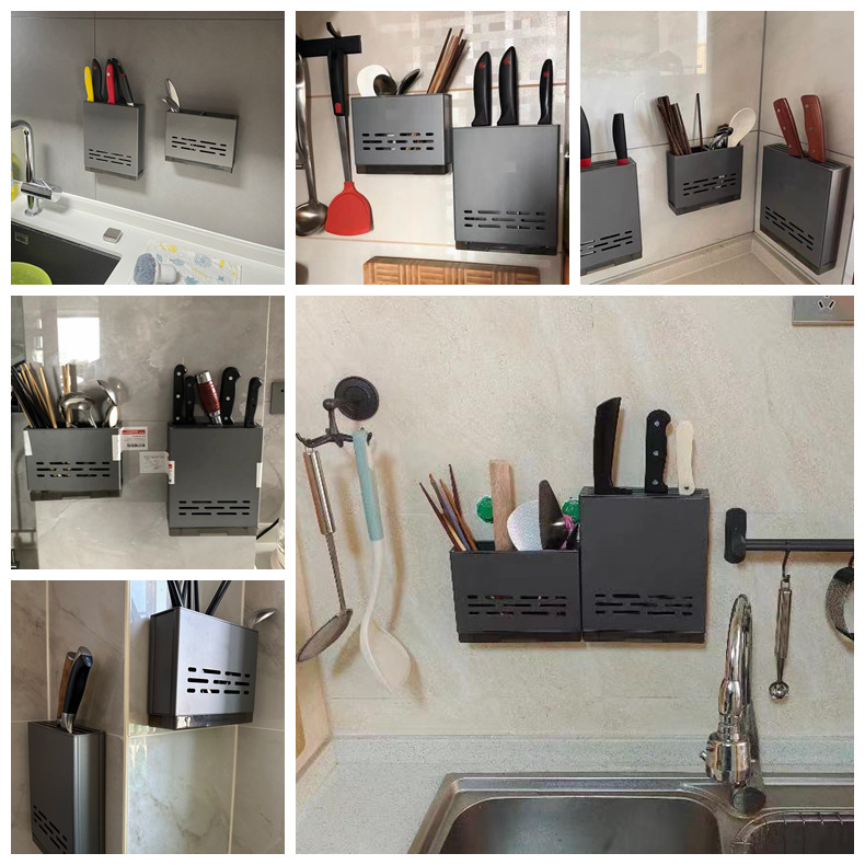 Ramadan Mubarak Kitchen Knife Holder Utensil Rack Storage Rack Kitchen ...