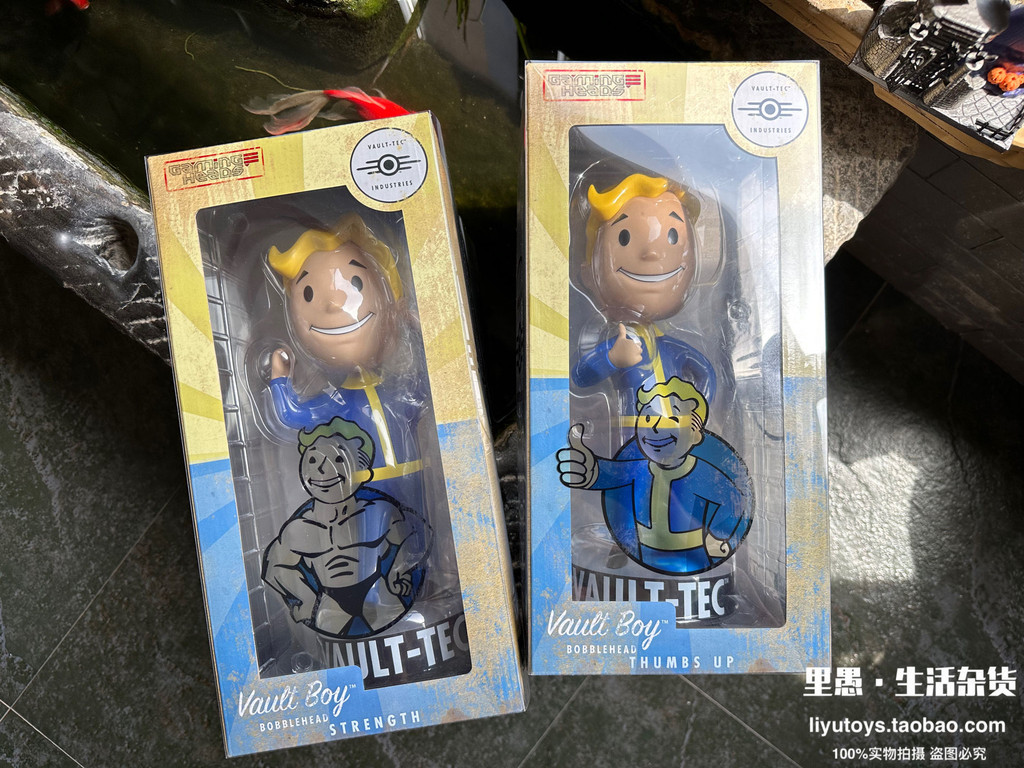 Genuine Fallout4 Radiation 4 Shaking Head Doll Valut Boy Valut Boy ...