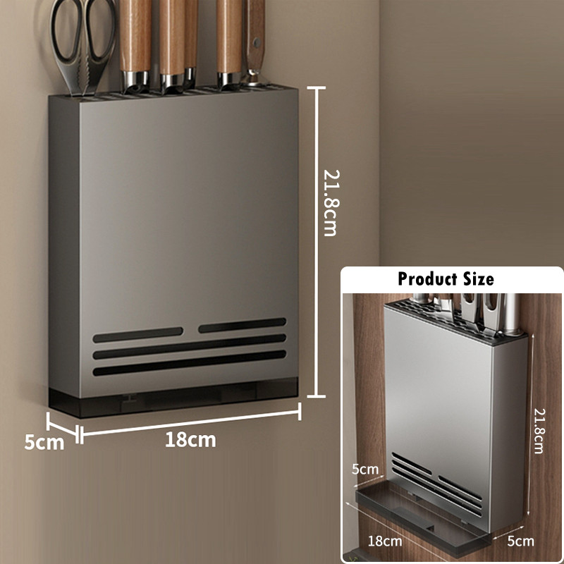 Ramadan Mubarak Kitchen Knife Holder Utensil Rack Storage Rack Kitchen ...