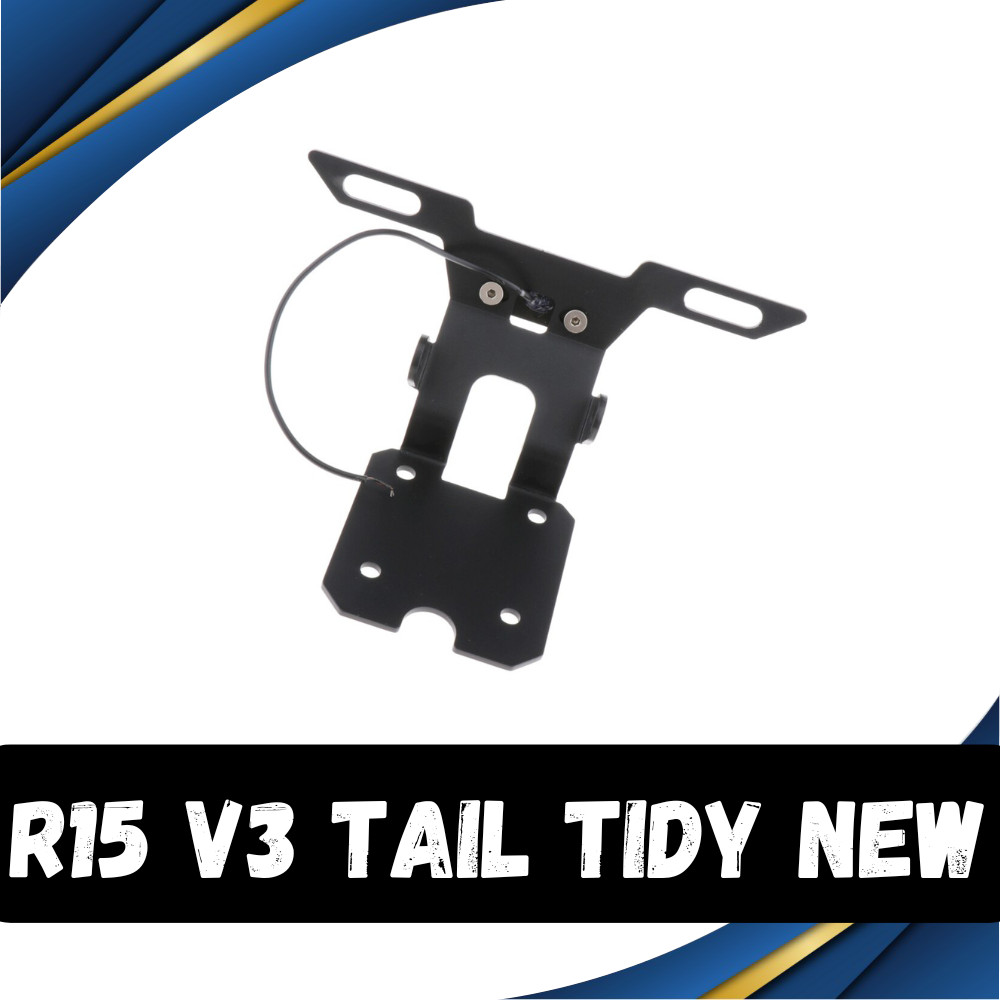 YAMAHA R15 V3 Tail Tidy Number Plate Holder with LED Light | Shopee ...