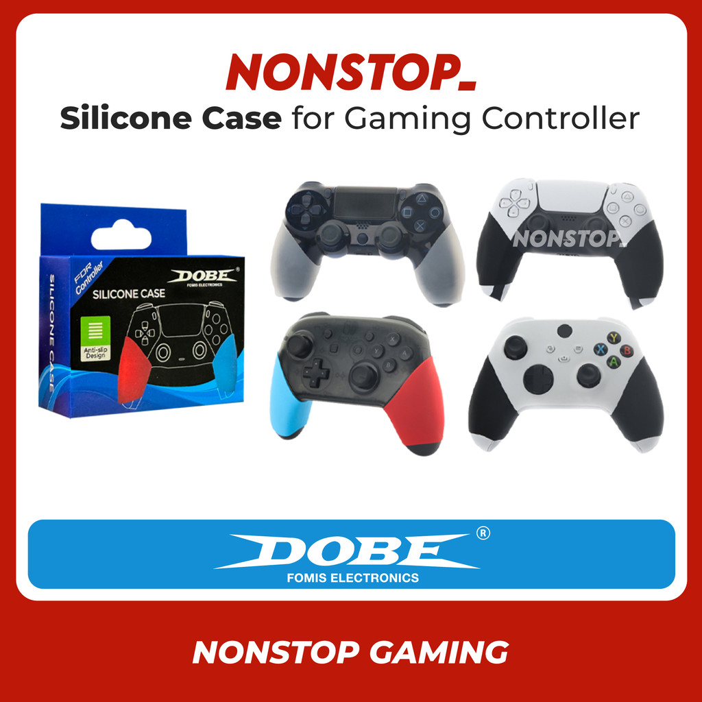 DOBE PS5 Silicone Case Split Cover Soft Casing PS4 Switch Pro XBOX ...