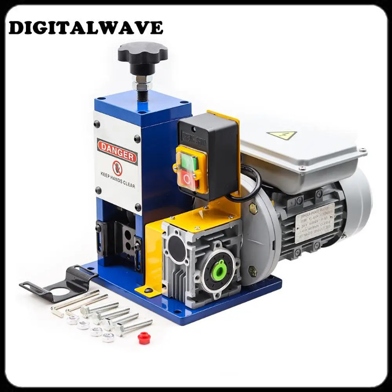 Electric Powered Wire Stripping Machine Automatic Cable Stripper Metal ...